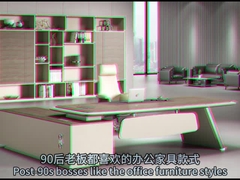 एल आकार क्लासिक शैली कार्यकारी कार्यालय फर्नीचर सेट आधुनिक प्रबंधक डेस्क