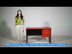 होम ऑफिस OEM ODM के लिए दराज के साथ आधुनिक कार्यालय टेबल कंप्यूटर डेस्क