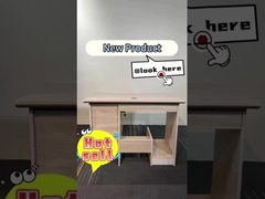 निदेशक प्रबंधक सीईओ बॉस ओडीएम के लिए आधुनिक एल आकार का कार्यालय डेस्क फर्नीचर