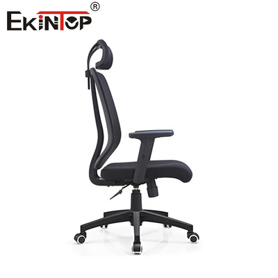 उच्च पीठ कमर समर्थन कार्यालय कुर्सी Ergonomic कपड़े जाल घुमावदार