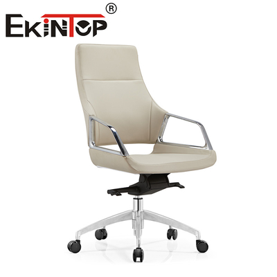 कार्यकारी आधुनिक डिजाइन चमड़े कार्यालय डेस्क कुर्सी सेट Ergonomic शाकाहारी चमड़े की कुर्सी