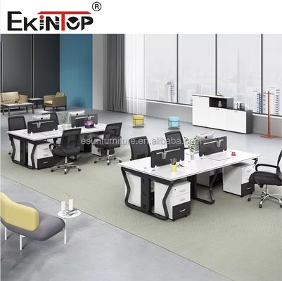 कार्यालय स्थान डेस्क वर्कस्टेशन मॉड्यूलर डेस्क ऑफिस फर्नीचर ओपन मॉड्यूलर स्टाफ वर्कस्टेशन
