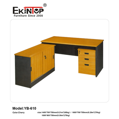 किफायती प्रशासनिक कार्यकारी फर्नीचर गुणवत्ता MDF बजट अनुकूल कार्यालय मेज